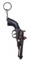 Card of 12 Die cast cap pistol keyrings Part No.390